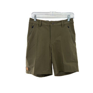 Fjall Raven Men's Trail Stretch Shorts Olive Green Elastic Back Waist Sz 30 NWT